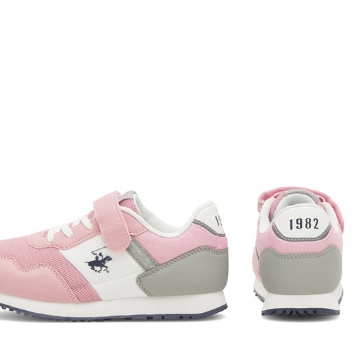 Sneakersy Beverly Hills Polo Club LH2211190(IV)DZ Różowy 32 eobuwie.pl