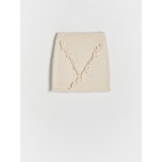 Reserved - Spódnica z frędzlami - złamana biel ze sklepu Reserved w kategorii Spódnice dziewczęce - zdjęcie 170645220