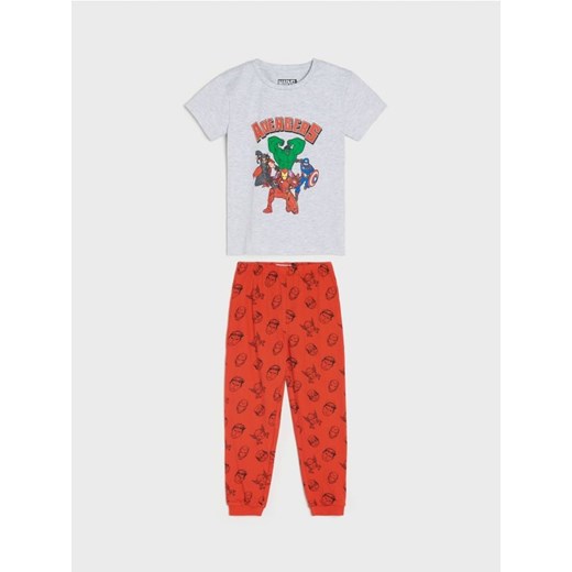 Sinsay - Piżama Avengers - szary ze sklepu Sinsay w kategorii Piżamy dziecięce - zdjęcie 170645724