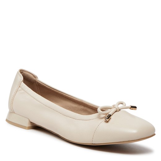 Baleriny Caprice 9-22104-42 Cream Perlato 140 Caprice 37 eobuwie.pl