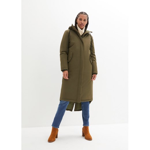 Płaszcz zimowy z pikowaną spodnią stroną ze sklepu bonprix w kategorii Płaszcze damskie - zdjęcie 170649340