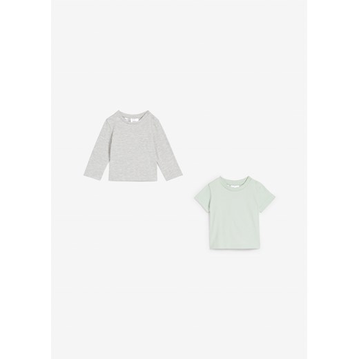 Shirt niemowlęcy z bawełny organicznej (2 szt.) 68/74 bonprix