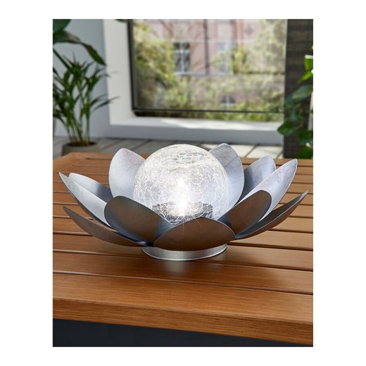 Lampa solarna Lilia wodna One Size bonprix