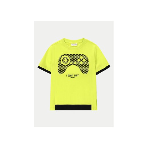 Coccodrillo T-Shirt WC4143201GBK Żółty Regular Fit ze sklepu MODIVO w kategorii T-shirty chłopięce - zdjęcie 170652382