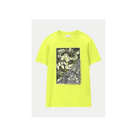 Coccodrillo T-Shirt WC4143207GBJ Żółty Regular Fit ze sklepu MODIVO w kategorii T-shirty chłopięce - zdjęcie 170652511