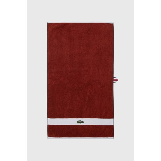 Lacoste ręcznik bawełniany L Casual Terre Battue 55 x 100 cm ze sklepu ANSWEAR.com w kategorii Ręczniki - zdjęcie 170653440