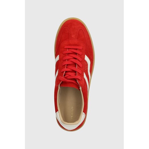 Gant sneakersy zamszowe Cuzima kolor czerwony 28533550.G51 Gant 37 ANSWEAR.com