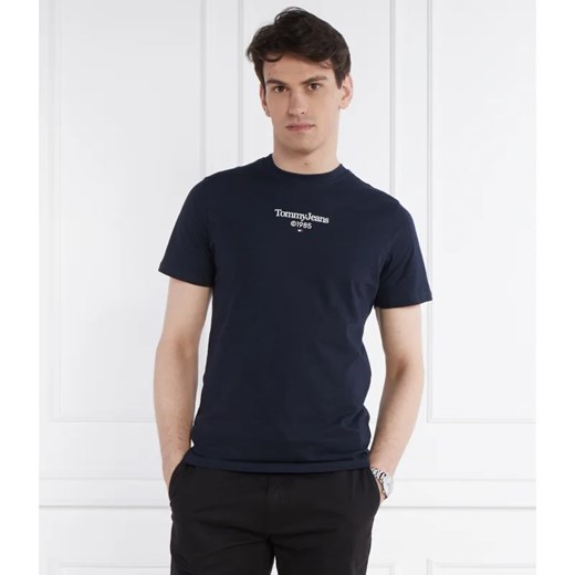 Tommy Jeans T-shirt ENTRY TEE EXT | Slim Fit Tommy Jeans XXXL okazja Gomez Fashion Store