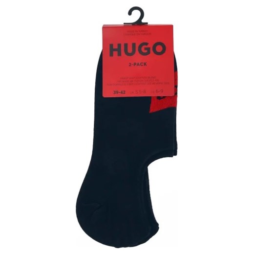 Hugo Bodywear Skarpety/stopki 2-pack k 2P LOWCUT LABEL COL 39-42 okazja Gomez Fashion Store