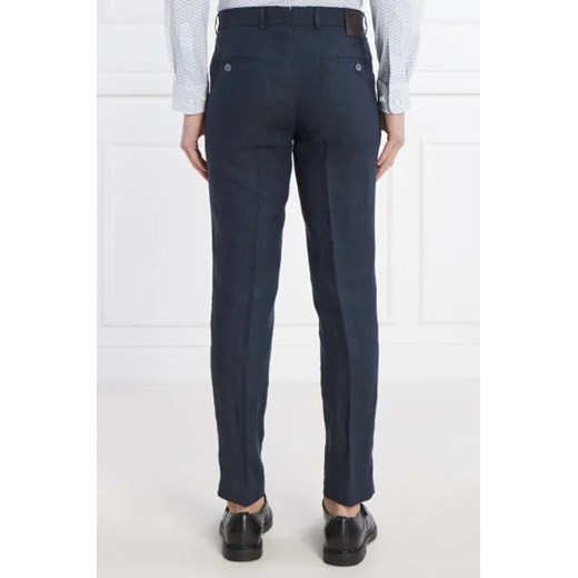 Joop! Lniane spodnie chino JT-18Hank | Slim Fit Joop! 56 Gomez Fashion Store