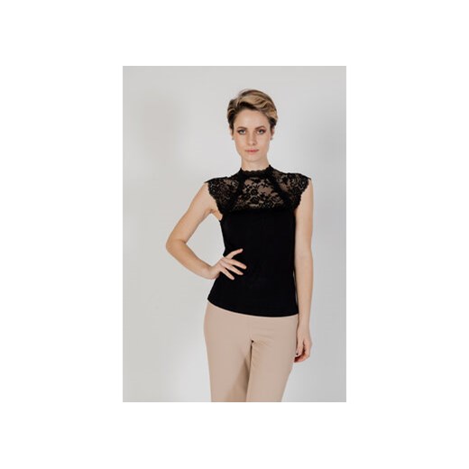 Morgan Bluzka 241-DEMIK Czarny Slim Fit Morgan XS MODIVO