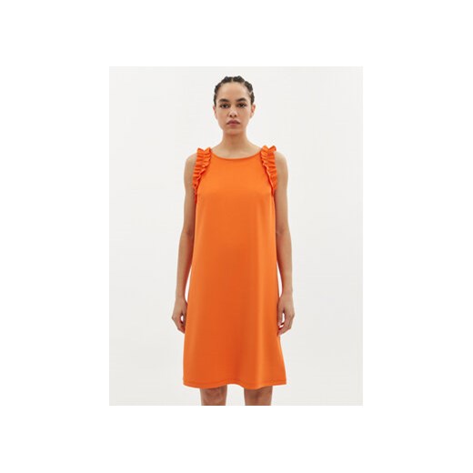 Joseph Ribkoff Sukienka letnia 242115 Pomarańczowy Regular Fit ze sklepu MODIVO w kategorii Sukienki - zdjęcie 170659531