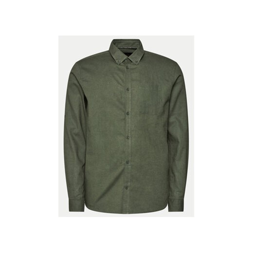 INDICODE Koszula Globe 20-315 Zielony Regular Fit ze sklepu MODIVO w kategorii Koszule męskie - zdjęcie 170663733