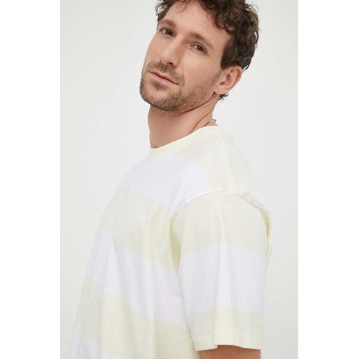 Levi&apos;s t-shirt bawełniany męski kolor żółty wzorzysty XL ANSWEAR.com