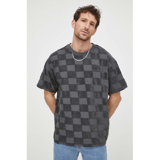 Levi&apos;s t-shirt bawełniany męski kolor szary wzorzysty M ANSWEAR.com