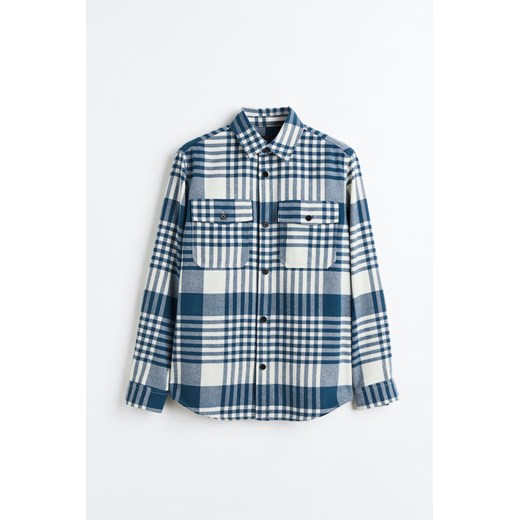 H & M - Koszula wierzchnia - Niebieski ze sklepu H&M w kategorii Koszule męskie - zdjęcie 170667210