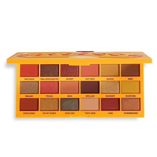 I Heart Revolution Tasty Eyeshadow Palette paleta cieni do powiek Hot Dog 22g Makeup Revolution uniwersalny promocyjna cena www.ichester.pl