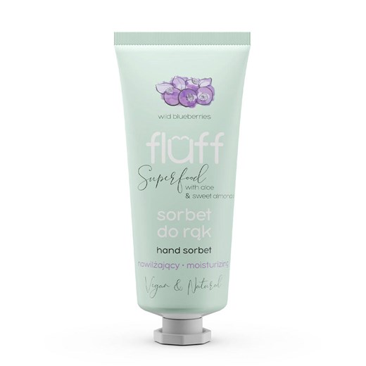 Sorbet do rąk nawilżający Jagody Leśne 50ml Fluff uniwersalny www.ichester.pl