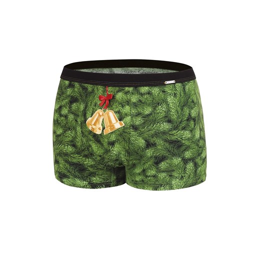 BELLS bokserki świąteczne 007/52, Kolor zielony, Rozmiar M, Cornette ze sklepu Primodo w kategorii Majtki męskie - zdjęcie 170680184