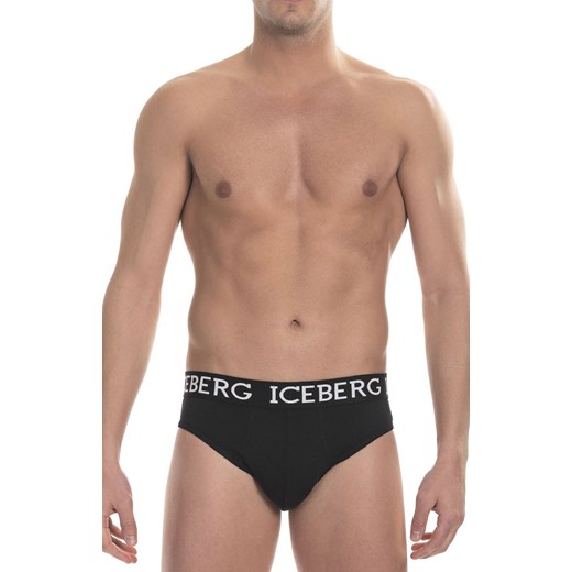 Slipy męskie ICE1USP01, Kolor czarny, Rozmiar L, ICEBERG ze sklepu Primodo w kategorii Majtki męskie - zdjęcie 170680671