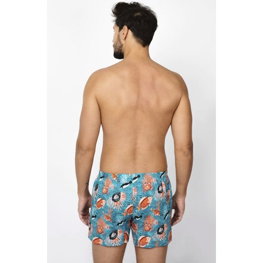 Bokserki męskie Ocean, Kolor niebieski-wzór, Rozmiar M, Italian Fashion ze sklepu Primodo w kategorii Majtki męskie - zdjęcie 170680784