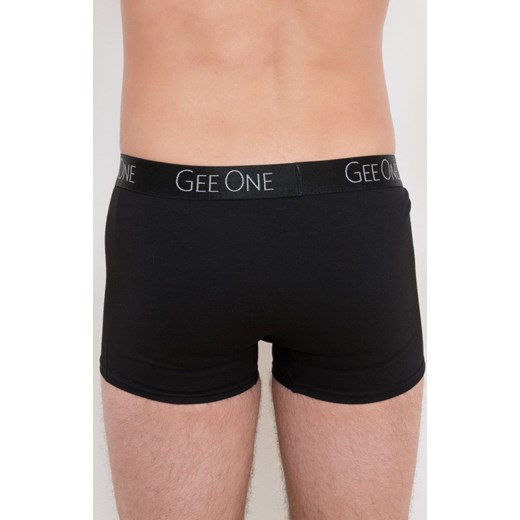 Bokserki męskie czarno-zielone Fluo, Kolor czarno-zielony, Rozmiar M, Gee One ze sklepu Primodo w kategorii Majtki męskie - zdjęcie 170680820
