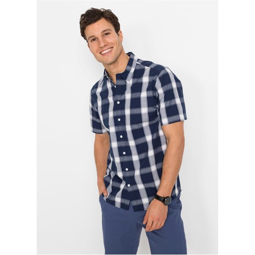 Koszula z krótkim rękawem ze sklepu bonprix w kategorii Koszule męskie - zdjęcie 170682293