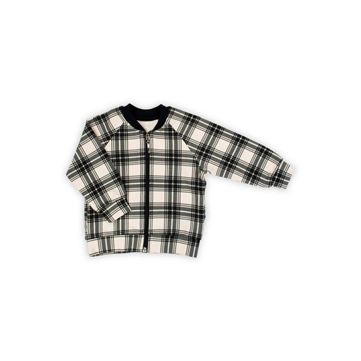 Bluza dresowa chłopięca rozpinana w kratkę czarna ze sklepu 5.10.15 w kategorii Bluzy chłopięce - zdjęcie 170683312