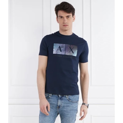 T-shirt męski Armani Exchange z krótkim rękawem