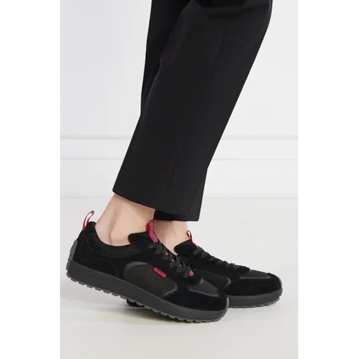 HUGO Sneakersy Cilan_Tenn_mesd | z dodatkiem skóry 46 Gomez Fashion Store okazyjna cena