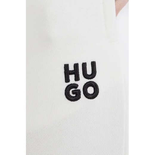 Spodnie damskie białe Hugo Boss