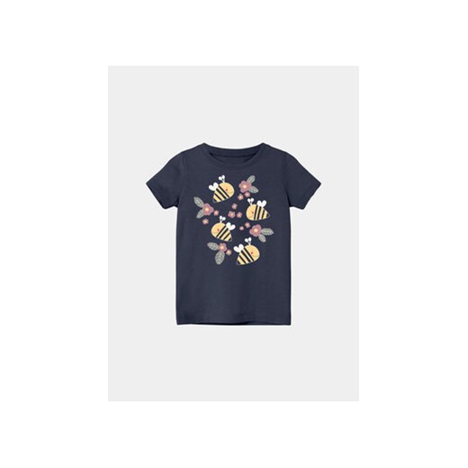 NAME IT T-Shirt 13202932 Granatowy Regular Fit ze sklepu MODIVO w kategorii Bluzki dziewczęce - zdjęcie 170684861