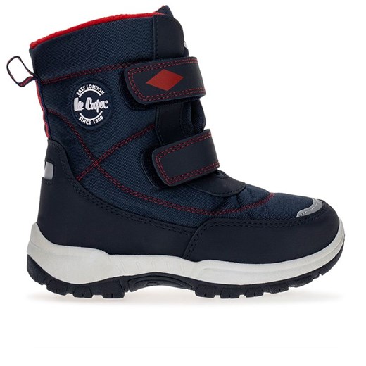 Buty Lee Cooper LCJ-23-44-1995K - granatowe ze sklepu streetstyle24.pl w kategorii Buty zimowe dziecięce - zdjęcie 170685420