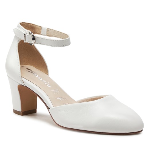 Półbuty Tamaris 1-22401-42 White Leather 117 Tamaris 37 eobuwie.pl