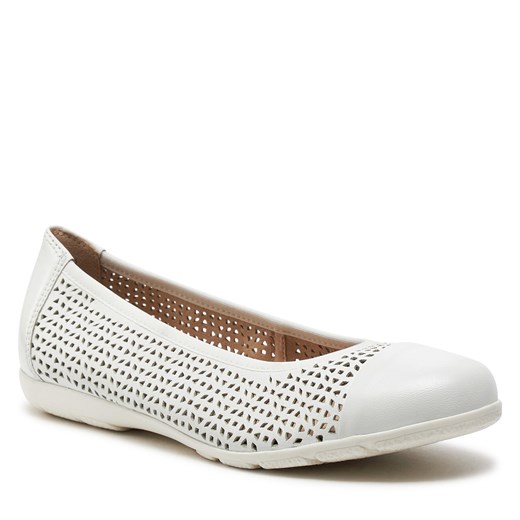 Baleriny Caprice 9-22151-42 White Softnap. 160 Caprice 36 eobuwie.pl