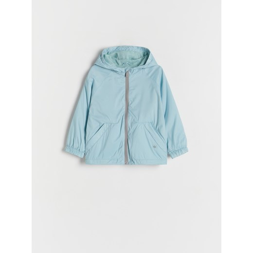 Reserved - Ortalionowa kurtka - jasnoniebieski ze sklepu Reserved w kategorii Kurtki chłopięce - zdjęcie 170687574