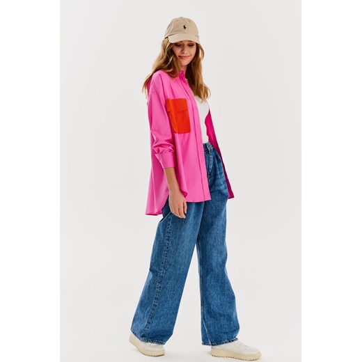 Koszula oversize Pink Fusion XS Naoko S NAOKO