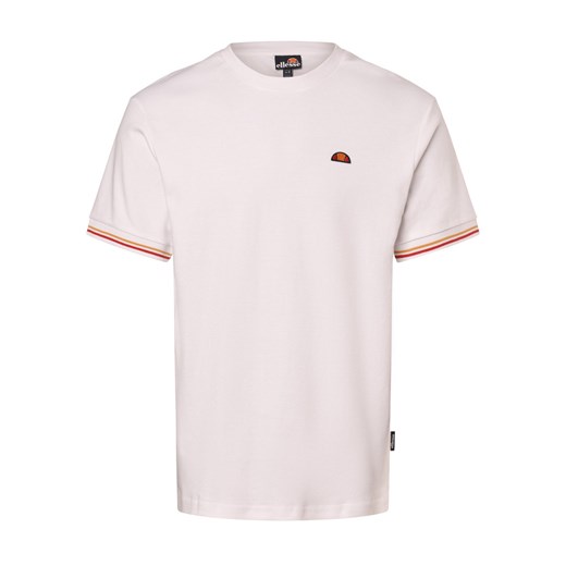ellesse Koszulka męska - Kings Tee Mężczyźni Bawełna écru jednolity ze sklepu vangraaf w kategorii T-shirty męskie - zdjęcie 170695074