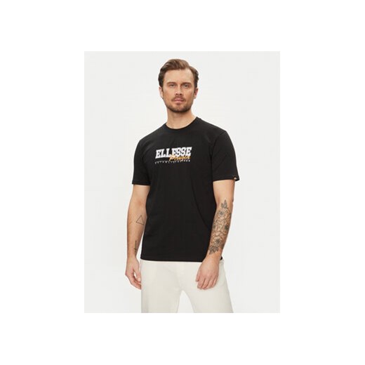 Ellesse T-Shirt Zagda SHV20122 Czarny Regular Fit ze sklepu MODIVO w kategorii T-shirty męskie - zdjęcie 170697053