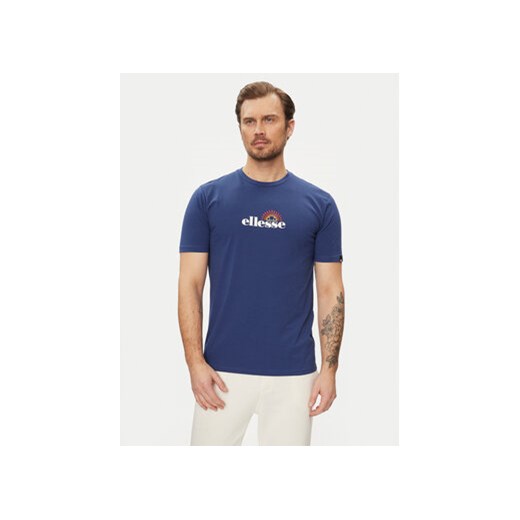 Ellesse T-Shirt Trea SHV20126 Granatowy Regular Fit ze sklepu MODIVO w kategorii T-shirty męskie - zdjęcie 170697323