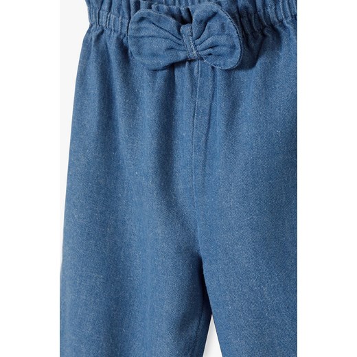 Bawełniane spodnie niemowlęce - niebieskie 5.10.15. 92 5.10.15