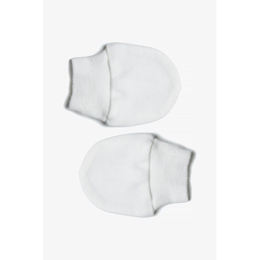 Niedrapki dla niemowlaka - białe ze sklepu 5.10.15 w kategorii Rękawiczki dziecięce - zdjęcie 170697732