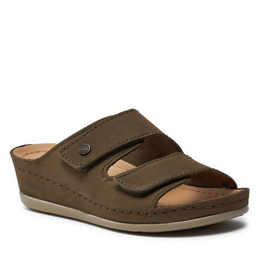 Klapki Dr. Brinkmann 700935 Khaki 7 40 eobuwie.pl