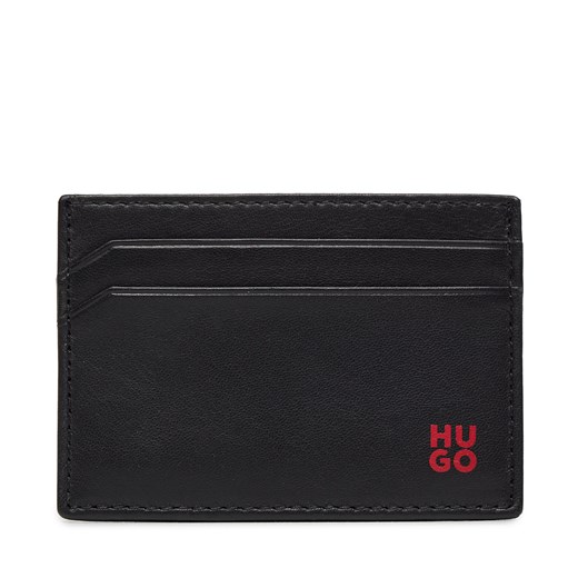 Etui na karty kredytowe Hugo Tibby S Card Case 50516967 Black 001 ze sklepu eobuwie.pl w kategorii Portfele damskie - zdjęcie 170702972