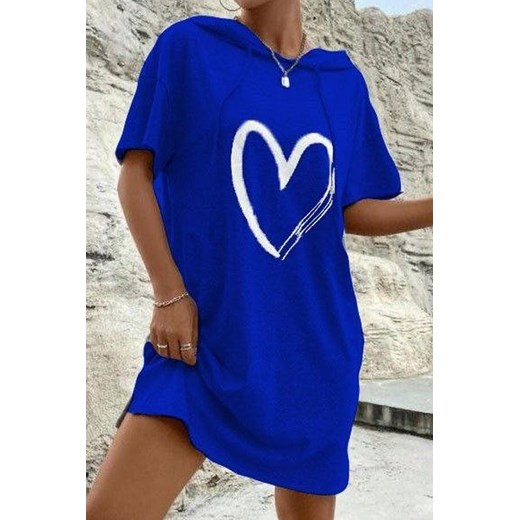 Sukienka MENTISTA BLUE ze sklepu Ivet Shop w kategorii Sukienki - zdjęcie 170705361