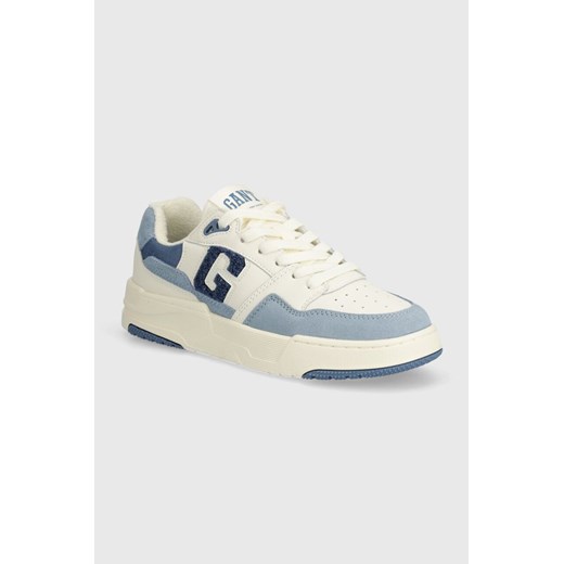 Gant sneakersy Ellizy kolor beżowy 28531484.G278 ze sklepu ANSWEAR.com w kategorii Buty sportowe damskie - zdjęcie 170705531