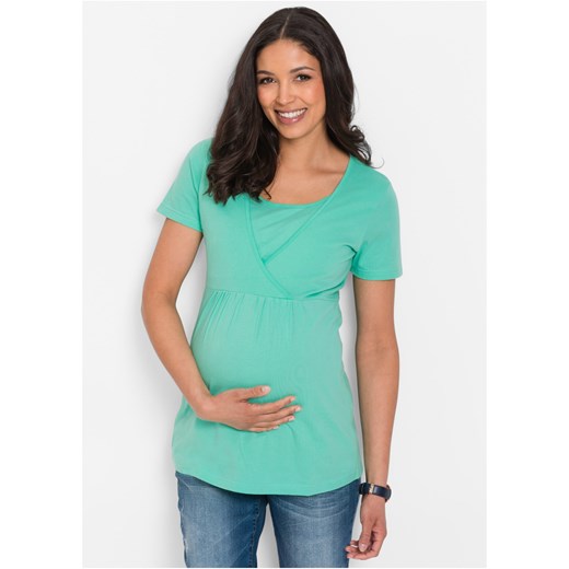 Shirt ciążowy i do karmienia (2 szt.) ze sklepu bonprix w kategorii Bluzki ciążowe - zdjęcie 170706153