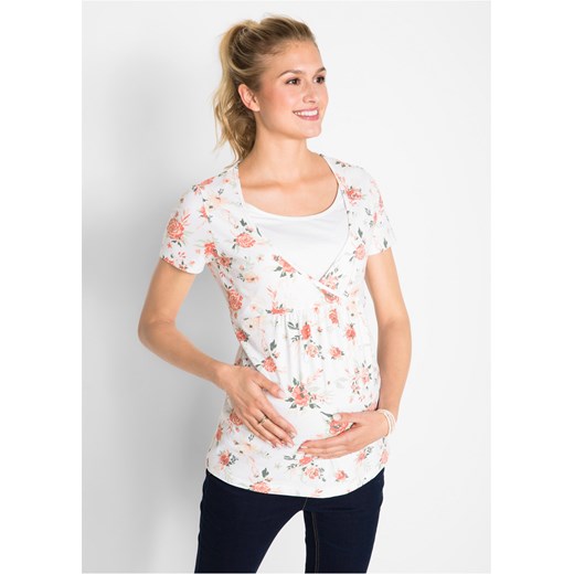 Shirt ciążowy i do karmienia ze sklepu bonprix w kategorii Bluzki ciążowe - zdjęcie 170706164