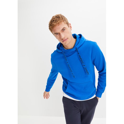 Bluza z kapturem, ze zrównoważonej bawełny ze sklepu bonprix w kategorii Bluzy męskie - zdjęcie 170706711