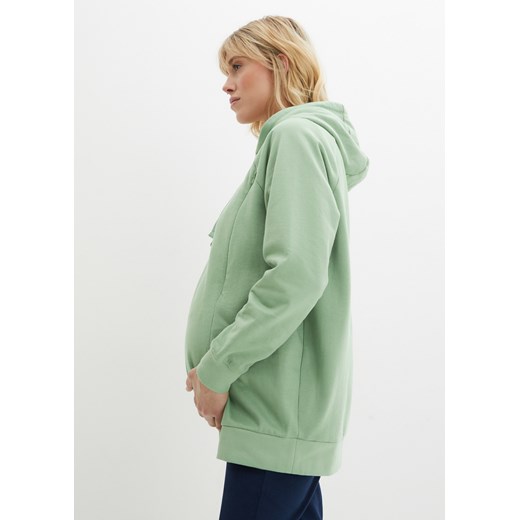 Bluza ciążowa i do karmienia piersią, z bawełny organicznej ze sklepu bonprix w kategorii Bluzy ciążowe - zdjęcie 170707021